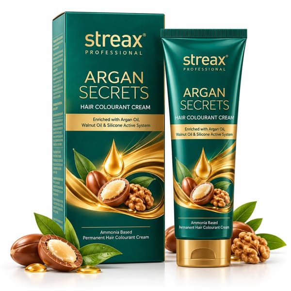 Streax Professional Argan Secrets Hair Colourant Cream