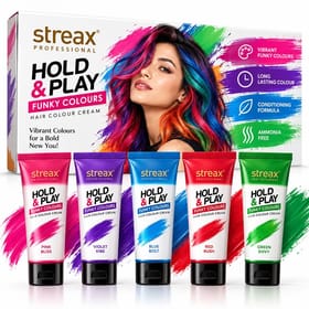 Streax® Professional Hold & Play Funky Colours